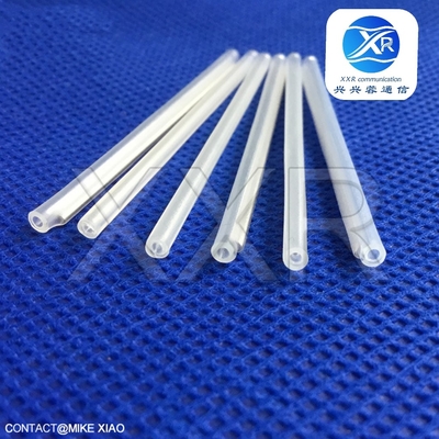 透明 PE EVA 光ファイバースリーブ 2.7x40mm 端が完全に密閉