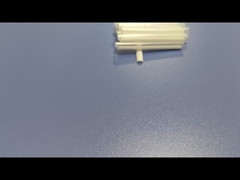 単一の陶磁器の棒との縮められた3.7x3.7mmのリボン繊維のスプライスの袖6の中心